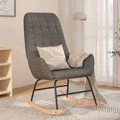 Supama kėdė, šviesiai pilkos spalvos цена и информация | Кресла в гостиную | pigu.lt