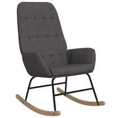 Supama kėdė, tamsiai pilkos spalvos цена и информация | Кресла в гостиную | pigu.lt