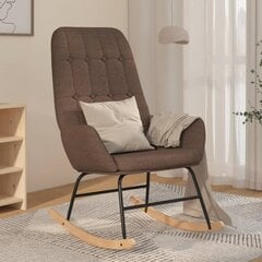 Supama kėdė, taupe spalvos, audinys kaina ir informacija | Svetainės foteliai | pigu.lt
