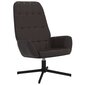 Poilsio kėdė, Dirbtinė oda, ruda blizgi spalva kaina ir informacija | Svetainės foteliai | pigu.lt