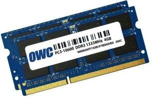 OWC OWC1600DDR3S08S цена и информация | Оперативная память (RAM) | pigu.lt
