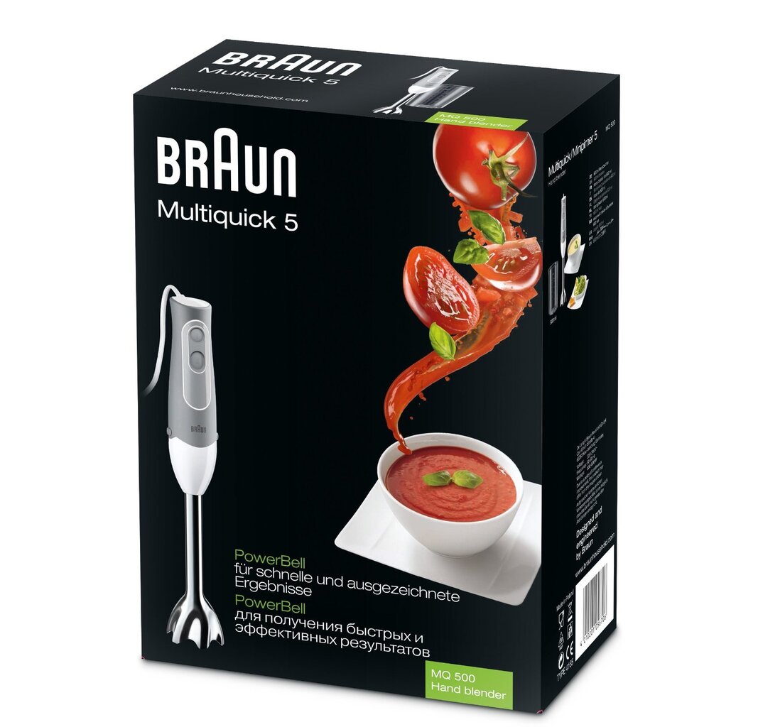 Braun MQ100SOUP цена и информация | Trintuvai, smulkintuvai | pigu.lt