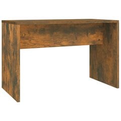Kosmetinio staliuko kėdutė, dūminio ąžuolo, 70x35x45cm, mediena kaina ir informacija | Batų spintelės, lentynos ir suolai | pigu.lt