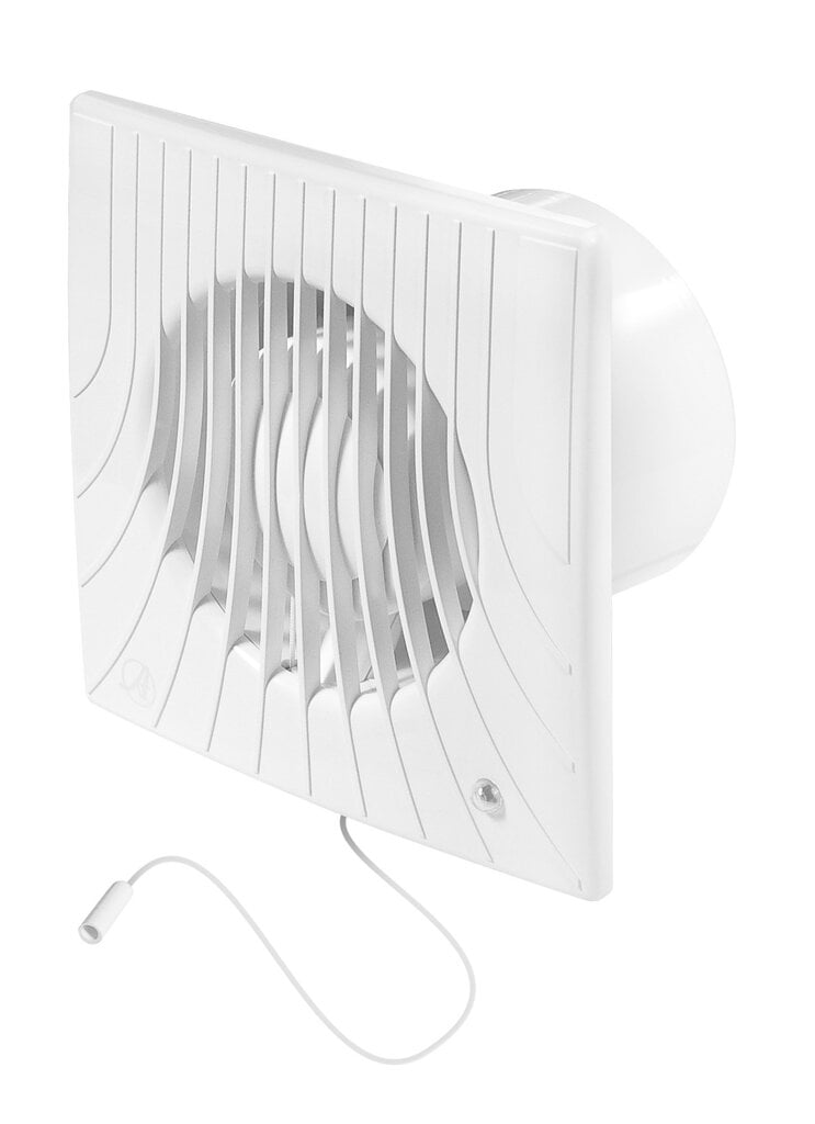 Ištraukimo ventiliatorius Awenta WA150W su virvele цена и информация | Vonios ventiliatoriai | pigu.lt