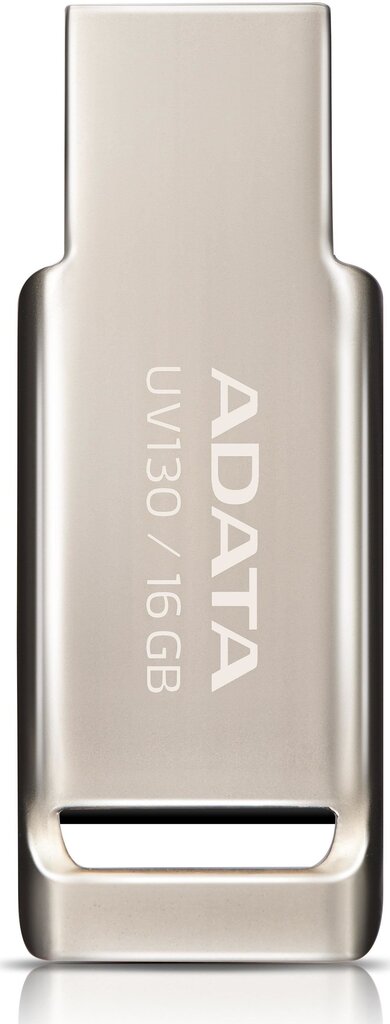 Atmintinė A-data UV130 16GB, USB 2.0, Auksinė цена и информация | USB laikmenos | pigu.lt