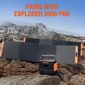 Jackery SolarSaga 200W saulės modulis цена и информация | Atsarginiai maitinimo šaltiniai (power bank) | pigu.lt
