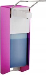 Skysto muilo dozatorius, 500 ml, pink kaina ir informacija | Vonios kambario aksesuarai | pigu.lt