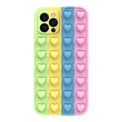 Чехол Heart Pop It - iPhone 11, D4 цена и информация | Чехлы для телефонов | pigu.lt