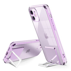 Dėklas telefonui Kickstand Luxury - iPhone 11 Pro, violetinė kaina ir informacija | Telefono dėklai | pigu.lt