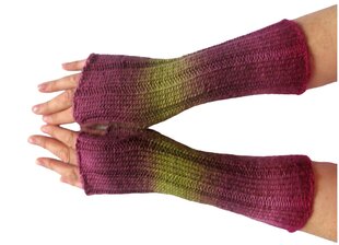Варежки / вязаные перчатки / зимние перчатки / перчатки без пальцев цена и информация | Женские перчатки | pigu.lt