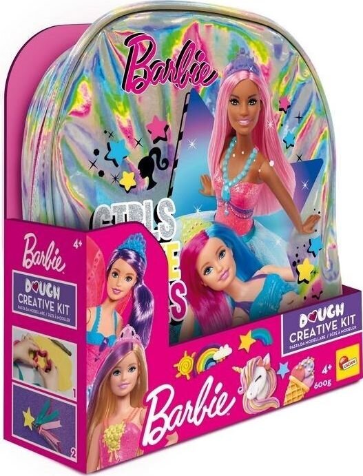 Plastilino modeliavimo žaidimas ir kuprinė Barbie Fashion, 14 d. 600 g kaina ir informacija | Lavinamieji žaislai | pigu.lt