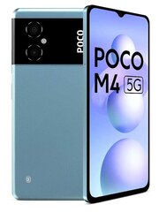 Poco M4 5G 6/128GB Cool Blue MZB0BF5EU цена и информация | Мобильные телефоны | pigu.lt