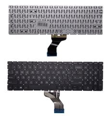 Klaviatūra HP 255 G8, be rėmelio, US kaina ir informacija | Komponentų priedai | pigu.lt