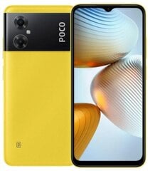 Poco M4 5G 6/128GB MZB0BF7EU Yellow kaina ir informacija | Mobilieji telefonai | pigu.lt