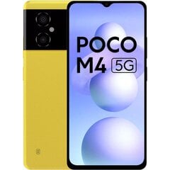 Poco M4 5G 6/128GB Yellow MZB0BF7EU цена и информация | Мобильные телефоны | pigu.lt