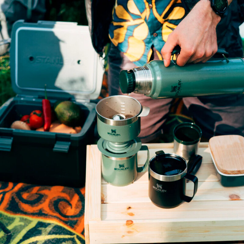 The Perfect Brew Pour Over ClassicKavos termosas, matinės juodos spalvos kaina ir informacija | Termosai, termopuodeliai | pigu.lt