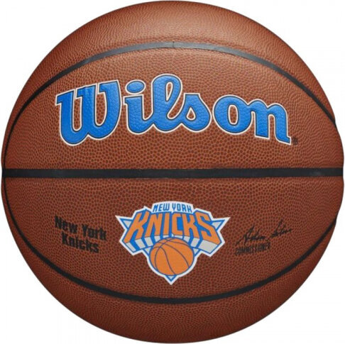 Wilson Team Alliance New York Knicks krepšinio kamuolys kaina ir informacija | Krepšinio kamuoliai | pigu.lt