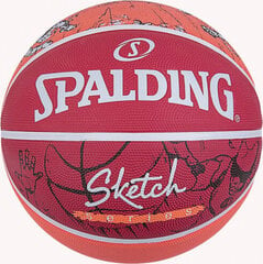 Мяч для дриблинга Spalding Sketch цена и информация | Баскетбольные мячи | pigu.lt