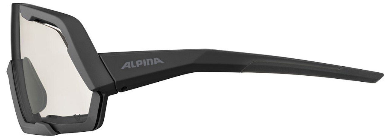 Sportiniai akiniai Alpina Rocket V, juodi kaina ir informacija | Sportiniai akiniai | pigu.lt