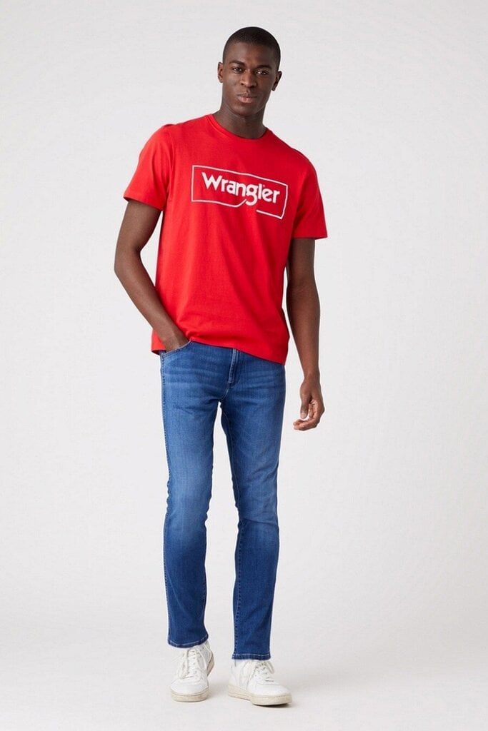 Marškinėliai vyrams Wrangler, raudoni kaina ir informacija | Vyriški marškinėliai | pigu.lt