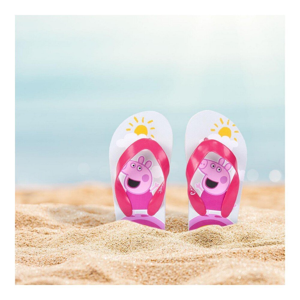 Paplūdimio šlepetės mergaitėms Peppa Pig S0730415 kaina ir informacija | Paplūdimio avalynė vaikams | pigu.lt