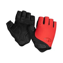 Велосипедные перчатки Giro Jag S, чёрный/красный цвет цена и информация | Велосипедные перчатки | pigu.lt
