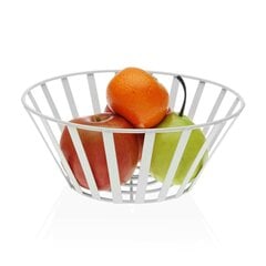 Ваза для фруктов Versa Чёрный Сталь (30 x 10 x 30 cm) цена и информация | Посуда, тарелки, обеденные сервизы | pigu.lt