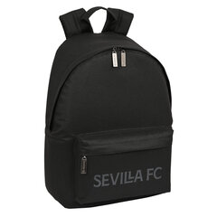 Kuprinė nešiojamam kompiuteriui Sevilla Fútbol Club Teen Juoda (31 x 41 x 16 cm) kaina ir informacija | Kuprinės mokyklai, sportiniai maišeliai | pigu.lt