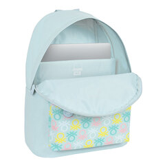 Рюкзак для ноутбука Benetton Fantasy Celeste, 31 x 41 x 16 см цена и информация | Школьные рюкзаки, спортивные сумки | pigu.lt