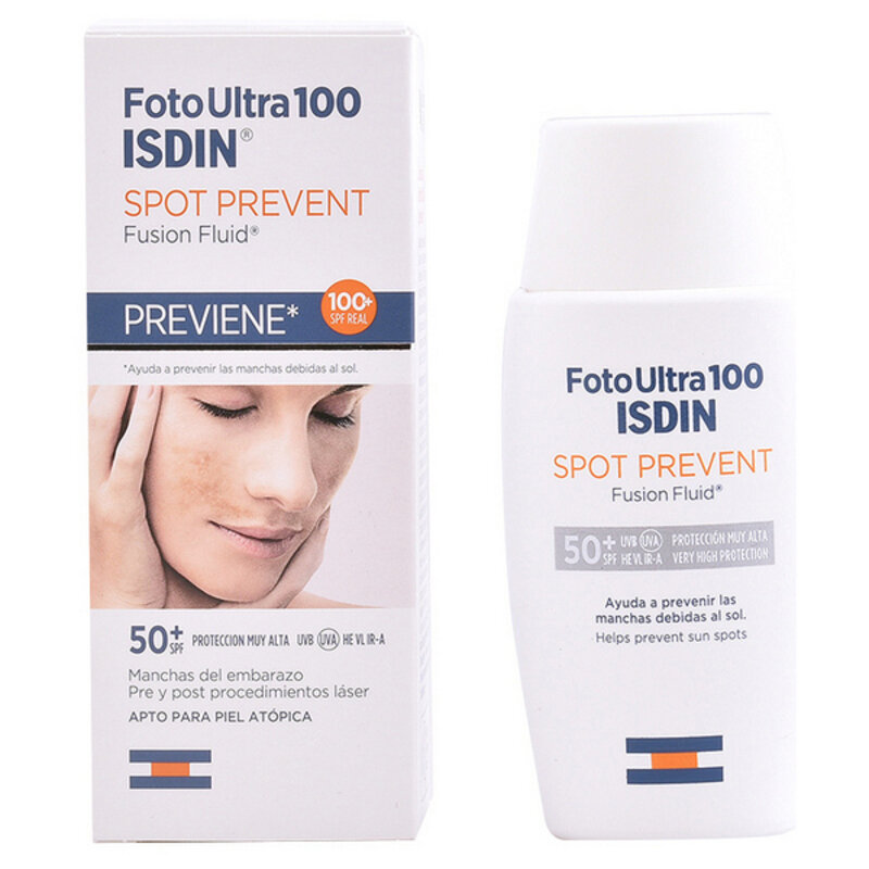 Kremas nuo saulės veidui Spot Prevent Isdin SPF 50+, 50 ml цена и информация | Kremai nuo saulės | pigu.lt