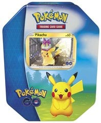 Карточки Pokemon TCG, Pokemon GO Tin, Pikachu цена и информация | Настольные игры, головоломки | pigu.lt