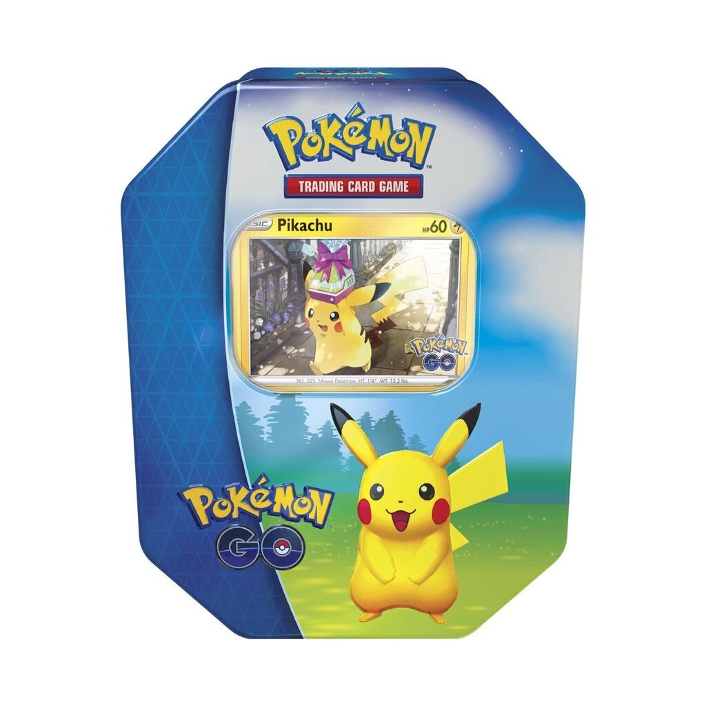 Карточки Pokemon TCG, Pokemon GO Tin, Pikachu цена | pigu.lt