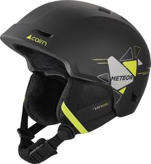 SKI HELMET Cairn METEOR - BLACK LEMON цена и информация | Горнолыжные шлемы | pigu.lt