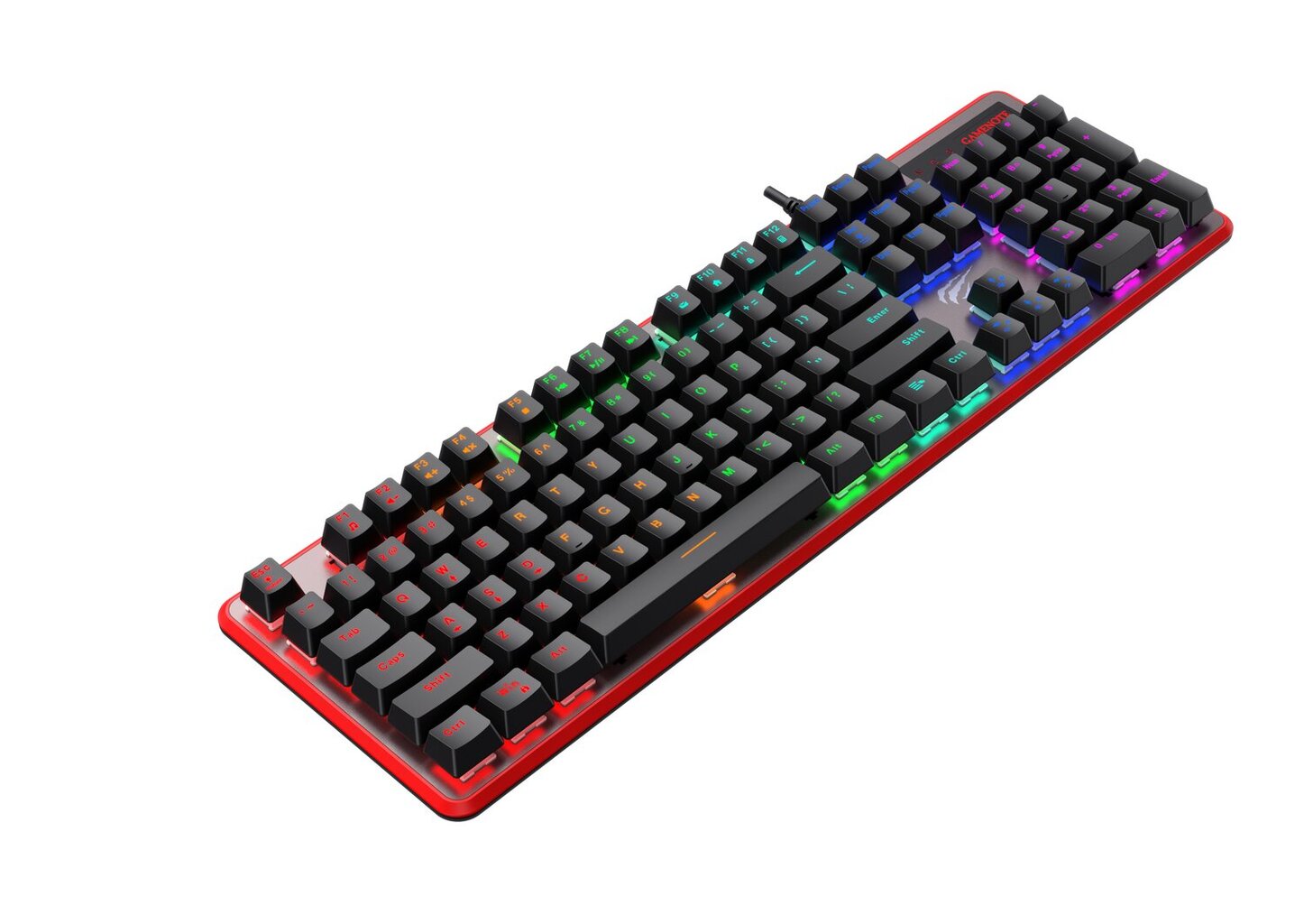 Havit KB870L RGB kaina ir informacija | Klaviatūros | pigu.lt