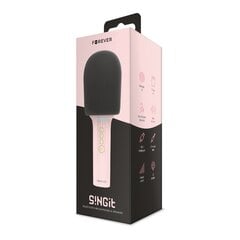 Forever Bluetooth microphone with speaker BMS-500 pink цена и информация | Forever Внешние аксессуары для компьютеров | pigu.lt
