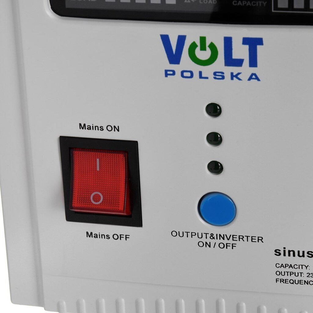 Nepertraukiamo maitinimo šaltinis Volt Sinus Pro 1000 E цена и информация | Nepertraukiamo maitinimo šaltiniai (UPS) | pigu.lt