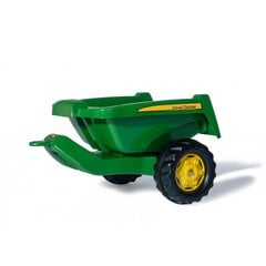 Savivartė priekaba traktoriui Rolly Toys, žalia kaina ir informacija | Žaislai berniukams | pigu.lt