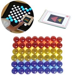 Цветные шарики из белого Картингона - Masterkidz, 48 штук цена и информация | Развивающие игрушки | pigu.lt