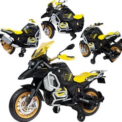 Elektrinis motociklas BMW R1250, geltonas kaina ir informacija | Elektromobiliai vaikams | pigu.lt