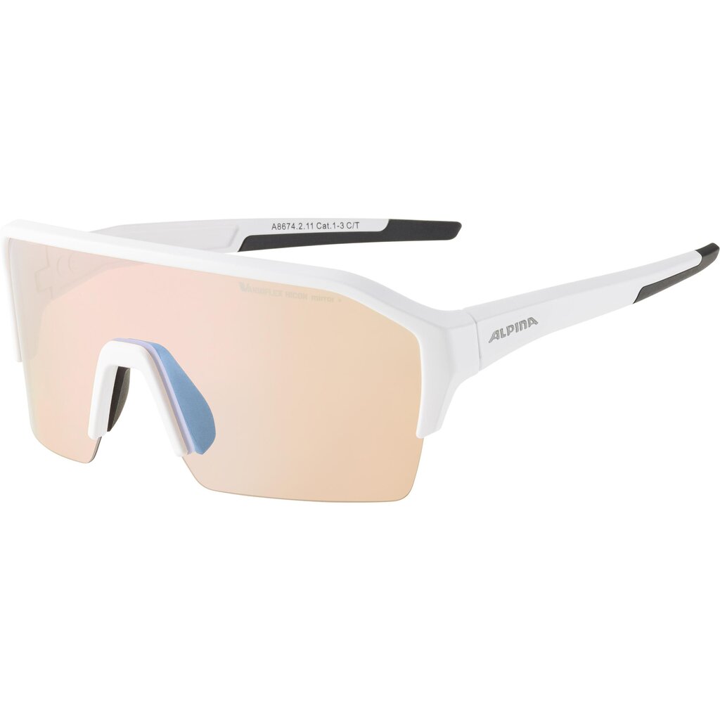 Sportiniai akiniai Alpina Ram, balti цена и информация | Sportiniai akiniai | pigu.lt