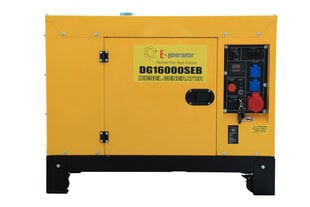 Dyzelinis generatorius E-Generator DG16000SE 11,5 kW цена и информация | Электрогенераторы | pigu.lt