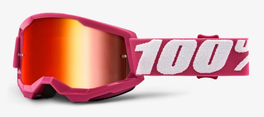 Sniego akiniai vaikams MX 100% Starta 2 Junior, raudoni цена и информация | Slidinėjimo akiniai | pigu.lt