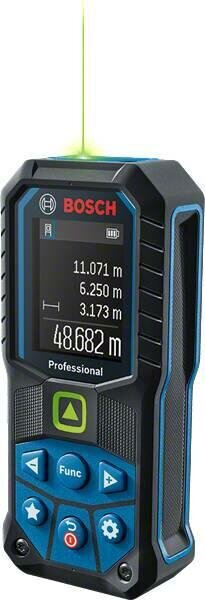 Lazerinis nuotolio ieškiklis Bosch GLM 50-25 G kaina ir informacija | Mechaniniai įrankiai | pigu.lt