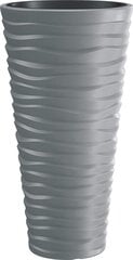 Цветочный вазон Prosperplast Sand Slim DPSA300-405U, серый цена и информация | Горшки | pigu.lt
