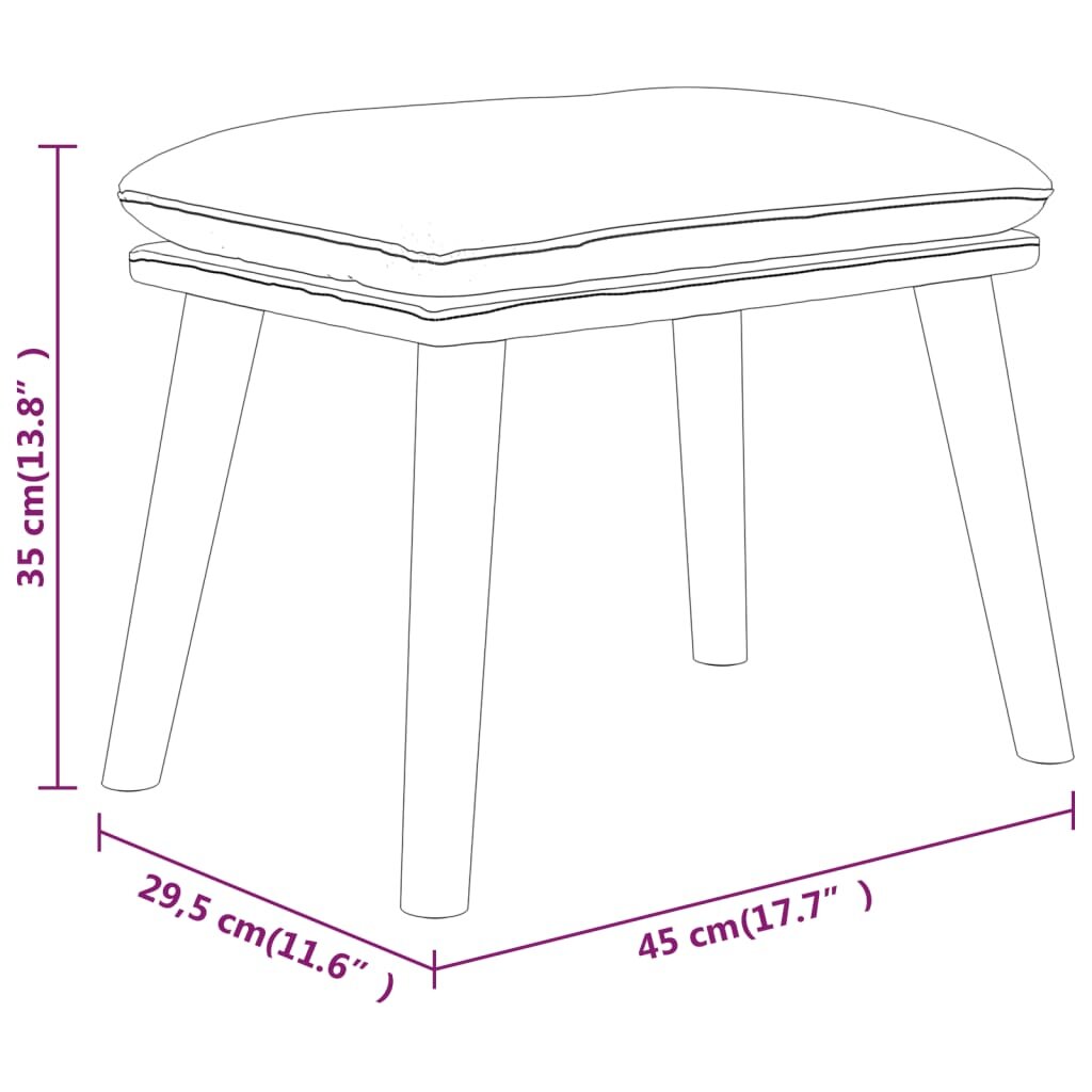 Pakoja, Audinys, 45x29,5x39cm, garstyčių geltona spalva kaina ir informacija | Sėdmaišiai ir pufai | pigu.lt