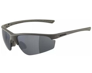 ALPINA Bike Glasses TRI-EFFECT 2.0 colour MOON-GREY MATT Glass BLK MIRR S3/CLEAR S0/ORANGE MIRR S2 new 2022 цена и информация | Спортивные очки | pigu.lt