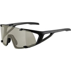 Sportiniai akiniai Alpina Hawkeye Q-Lite, juodi kaina ir informacija | Sportiniai akiniai | pigu.lt