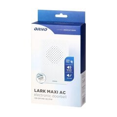 Lark maxi vienspalvis durų skambutis 5908254814686 цена и информация | Дверные звонки, глазки | pigu.lt