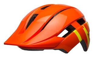 Vaikiškas dviratininko šalmas Bell Sidetrack II, oranžinis цена и информация | Шлемы | pigu.lt