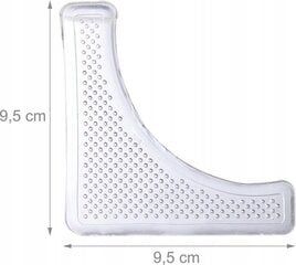 Нескользящие подкладки для ковров, 8 шт., белые цена и информация | Ковры | pigu.lt